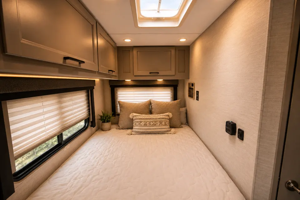 All-Inclusive Luxury Glamping Suite on Wheels