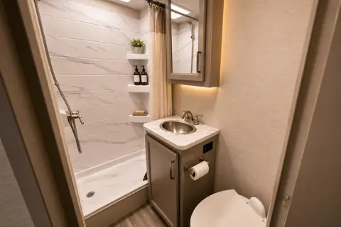 All-Inclusive Luxury Glamping Suite on Wheels