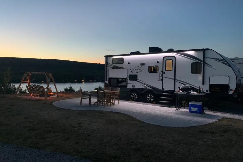 Fahad's Forest River Coachmen northern spirit Travel Trailer