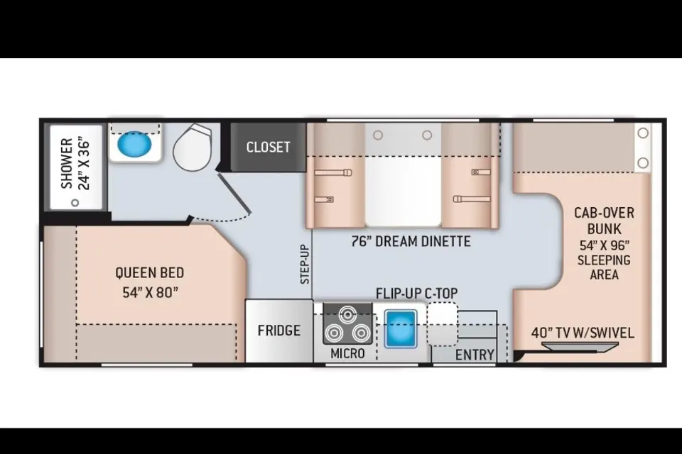 California Dreamer Thor Motor Coach Freedom Elite Class C