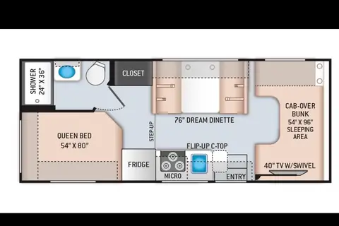 California Dreamer Thor Motor Coach Freedom Elite Class C