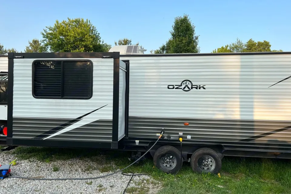 Andrew's Forest River Ozark Toy Hauler