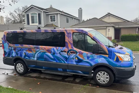 Sin Fronteras Campervan (No Burning  Man)