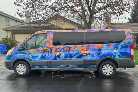 Sin Fronteras Campervan (No Burning  Man)