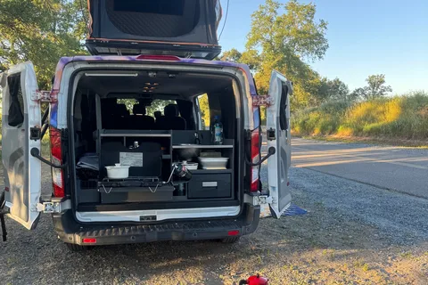 Sin Fronteras Campervan (No Burning  Man)