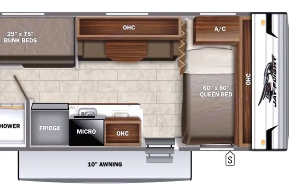 Bryan's Jayco Jay Flight SLX w. Bunks Travel Trailer