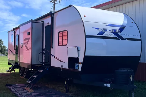 Austin's Forest River Vengeance Rogue Toy Hauler