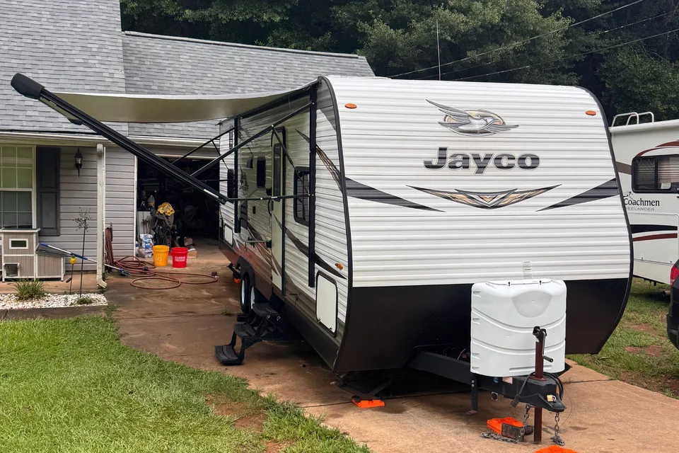 Rob's Blue Lagoon Travel Trailer