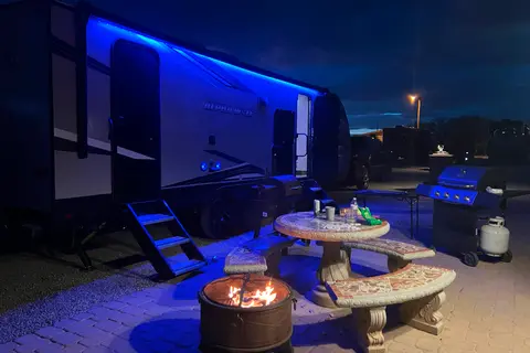 Daniel's 22 alpha wolf Travel Trailer