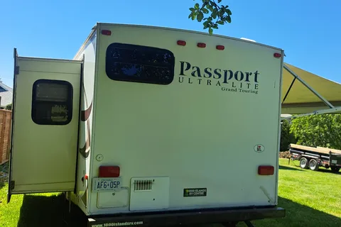 Belle River's Keystone Passport Travel Trailer