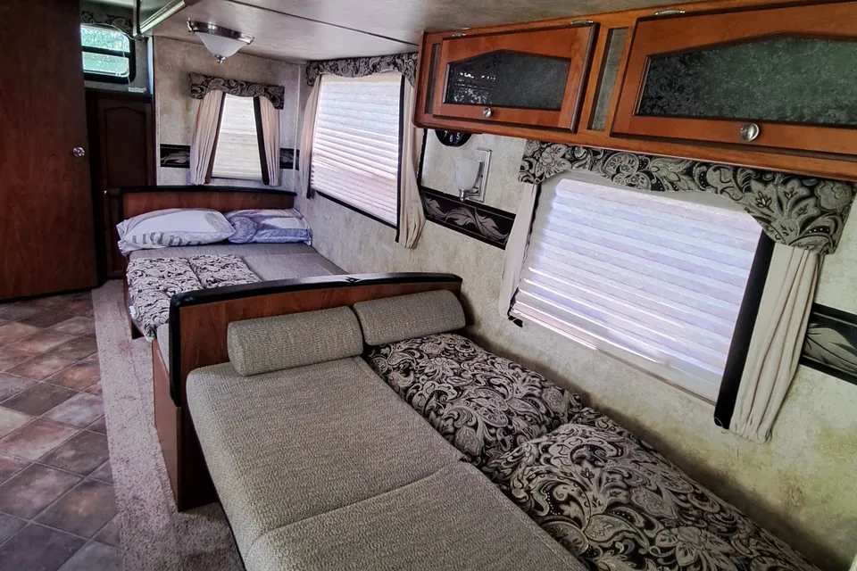 Belle River's Keystone Passport Travel Trailer