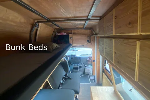 One of a Kind Classic Woody Camper-van Sleeps 4/5 Ideal for Van Life & Stealth Camping