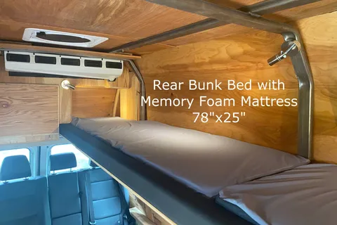 One of a Kind Classic Woody Camper-van Sleeps 4/5 Ideal for Van Life & Stealth Camping