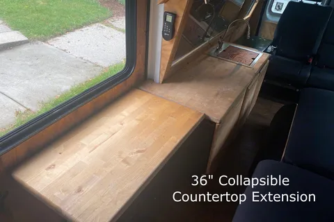 One of a Kind Classic Woody Camper-van Sleeps 4/5 Ideal for Van Life & Stealth Camping