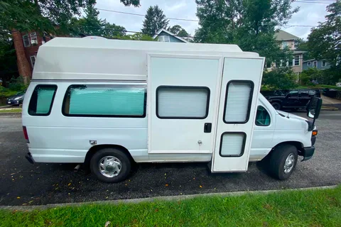 One of a Kind Classic Woody Camper-van Sleeps 4/5 Ideal for Van Life & Stealth Camping