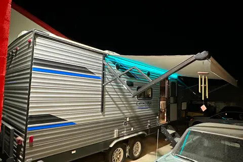 Fully loaded cozy luxurious Catalina travel trailer