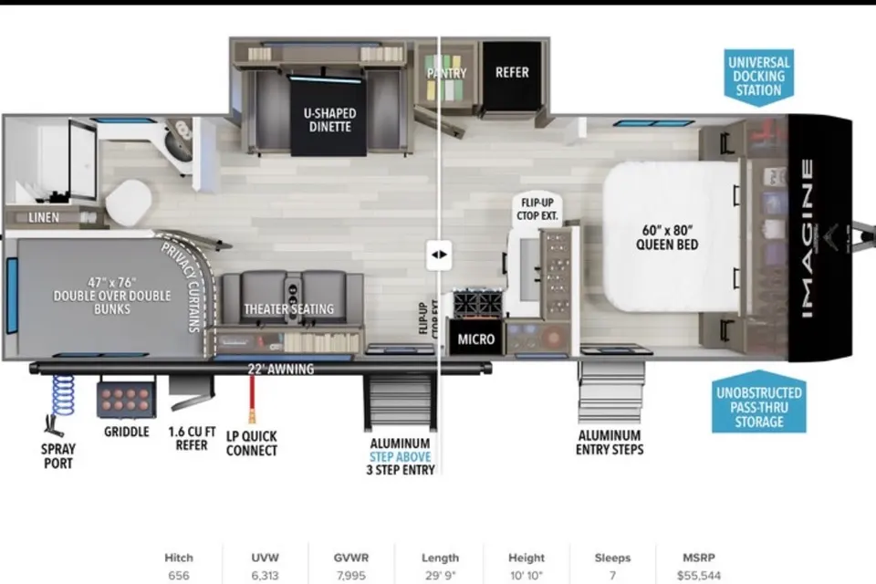 Shane's Imagine XLS25DBE Travel Trailer