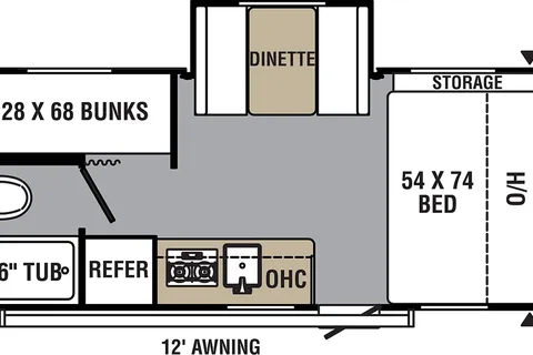 Viking 17ft with bunks