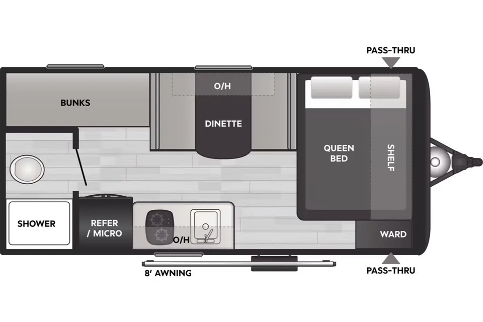 Fred's 2026 Coleman Keystone 17B Travel Trailer