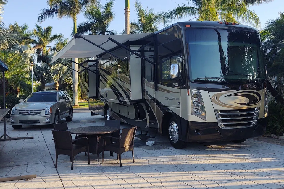 $149 per night, 8 night min. 5 hr generator per day, 400 miles per day