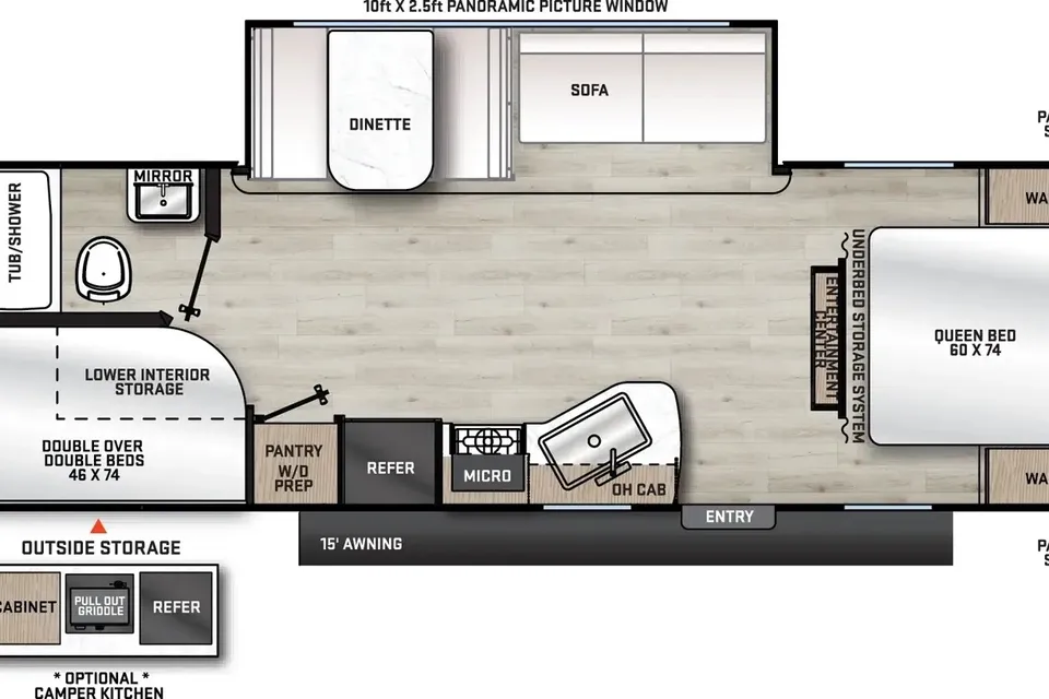 Brand NEW Forest River Aurora Light Bunk House PET Friendly