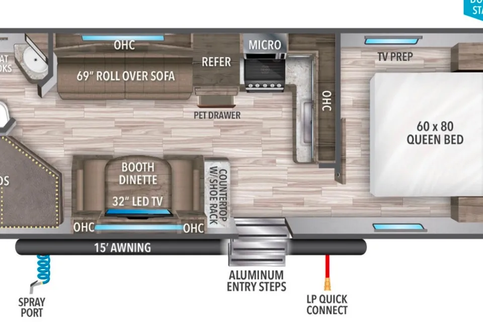Wilfred's Grand Design Transcend XPlor 247BH Travel Trailer