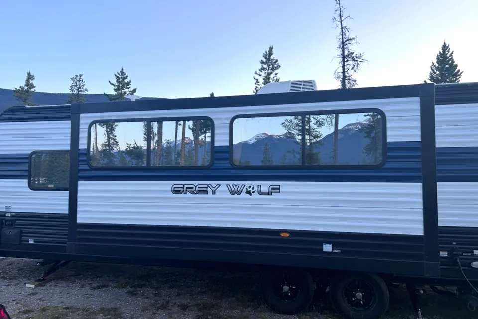 Evan's Forest River Grey wolf limited 26DBH Travel Trailer