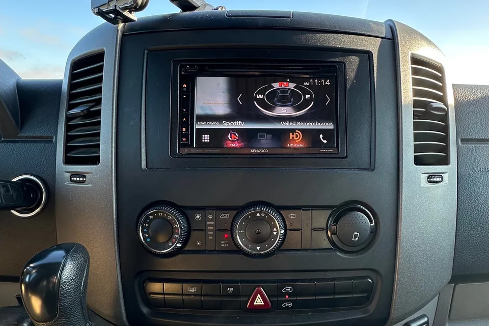 Big Black Campervan - Mercedes Sprinter Van