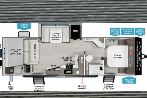 2025 BRAND NEW! Grand Design Transcend 265BH