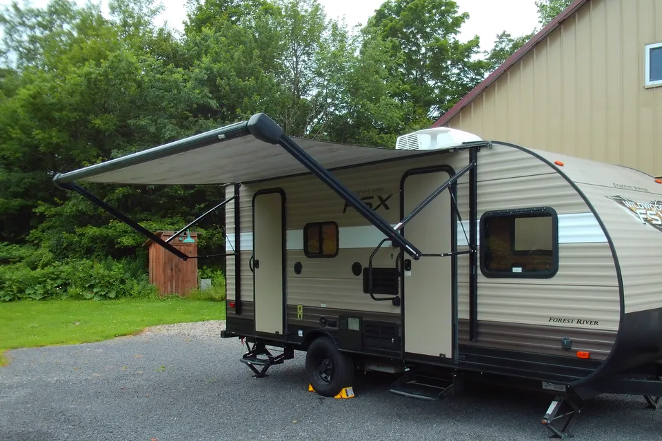 Cabin Fever Cottages -  Forest River Wildwood FSX 190SS Travel Trailer