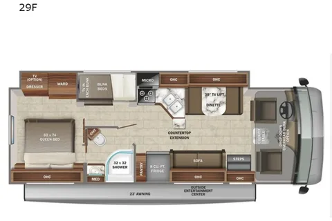  Jayco Alante 29F Class A