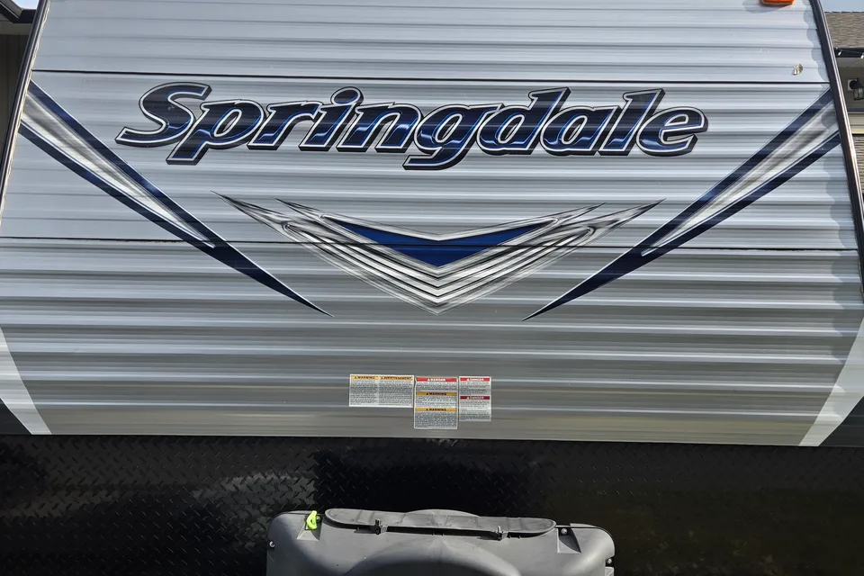 Lori & Adam's Keystone Springdale Travel Trailer