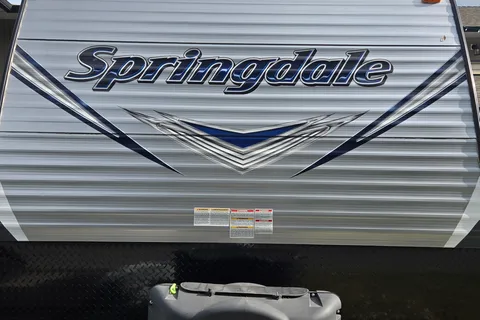Lori & Adam's Keystone Springdale Travel Trailer