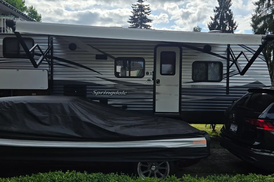 Lori & Adam's Keystone Springdale Travel Trailer