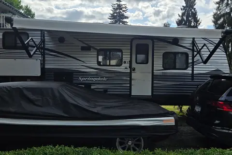 Lori & Adam's Keystone Springdale Travel Trailer