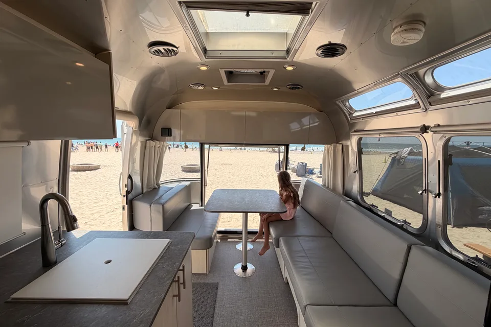 2022 Airstream Panoramic windows, Rear Hatch, Military Base access