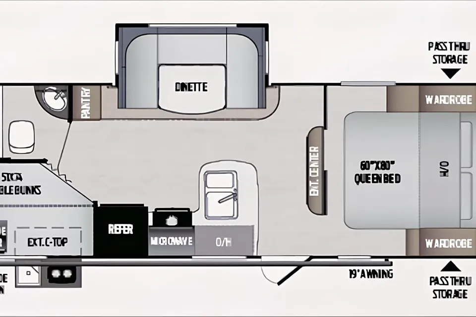 BobcatLiving's Keystone Passport  Travel Trailer
