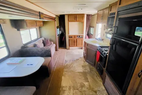 Family friendly Jayco Jayflight Travel Trailer