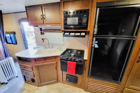 Family friendly Jayco Jayflight Travel Trailer