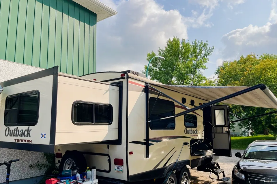 The Maxwell’s Outback Terrain  Travel Trailer