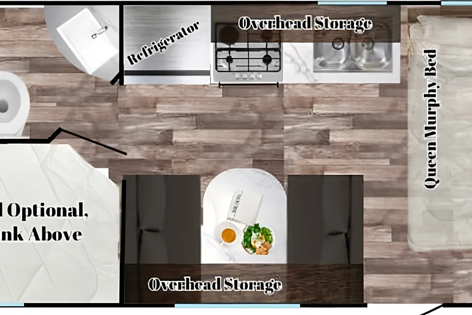 Family Friendly Light Weight Double Bunk 2025 Travel Trailer
