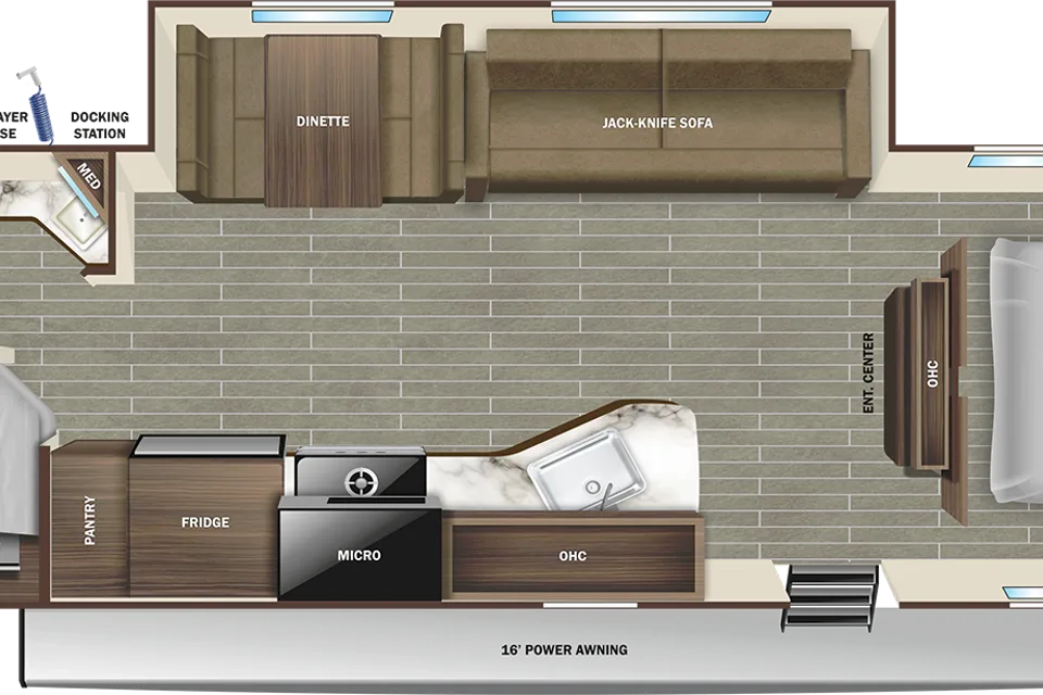 The Rolling Retreat - 2021 Starcraft 26' Bunkhouse