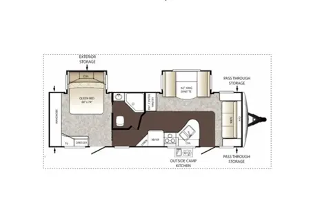 Danielle's Keystone Outback Travel Trailer