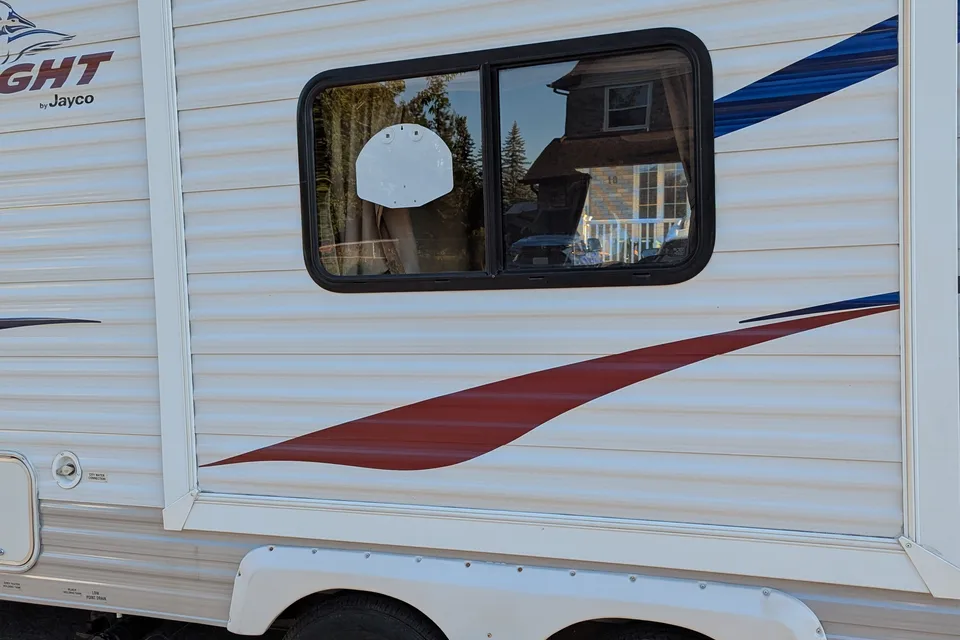 Summer's Jayco Jay flight  Travel Trailer