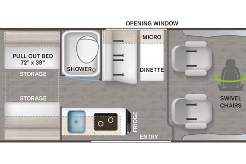 Boots, 2023 Thor Motor Coach Scope Class B