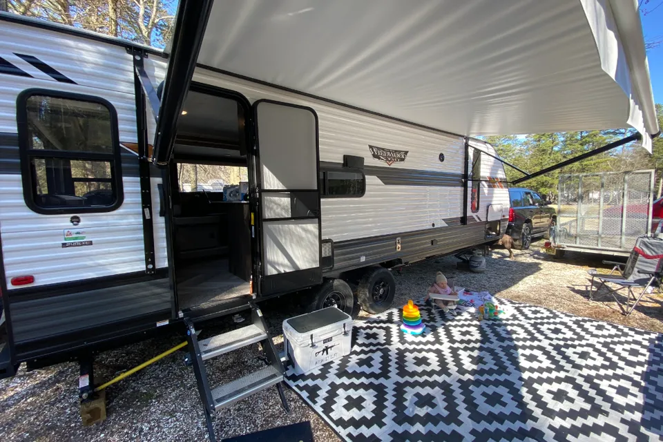 Brooke's Forest River Wildwood Travel Trailer
