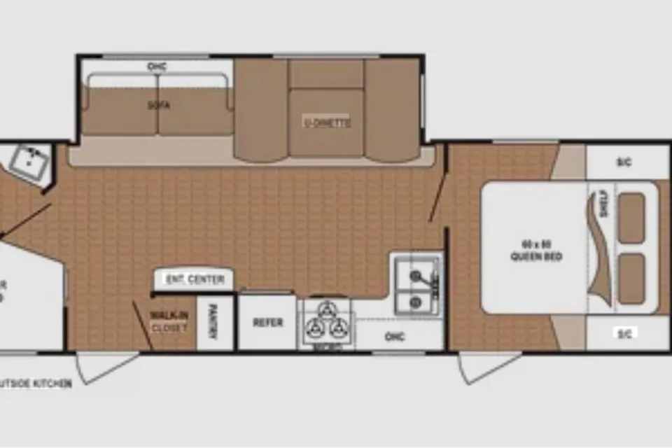 2017 Aspen Trail Bunkhouse