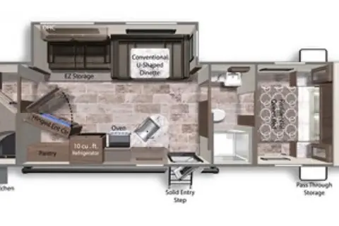 Dutchmen Aspen Trail 3120BHS Travel Trailer