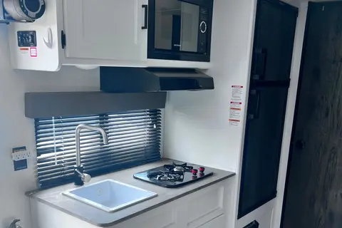 The Happy Hideout Travel Trailer