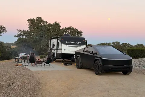 The Happy Hideout Travel Trailer
